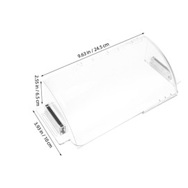 Outanaya 2Pcs Magnetic Air Vent Deflector for Efficient Heat Distribution Sleek Design Floor and Ceiling Vent Covers Easy Tool Installation Fit for Home Air