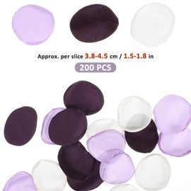 Oruola 200pcs Fake Rose Petals,Rose Petals for Bedroom,Artificial Flower Petal,No-Taste Emulation Silk Fake Petal for Wedding,Anniversary,Birthday Party,Valentine's Day,Confession Decoration