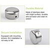 UFURMATE Handrail End Cap, 8PCS Stainless Steel Round Handrail End