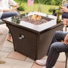 EXCELFU Fire Pit Installation Kit with 1/2" Chrome Key Valve,