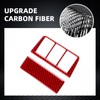 FXETRNL Real Carbon Fiber Gear Headlight Adjust Switch Frame Covers