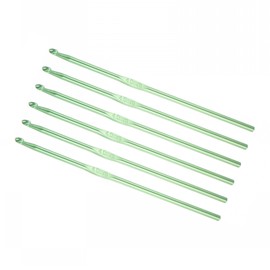 MACHSWON 20Pcs 4.0mm Aluminum Crochet Hooks Knitting Needles for DIY Craft Yarn