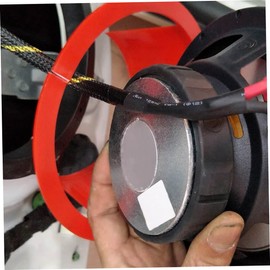 Gatuida 2pcs Speaker for Car Audio Pads Vehicle Speaker Shielding Fine Texture Simple Installation