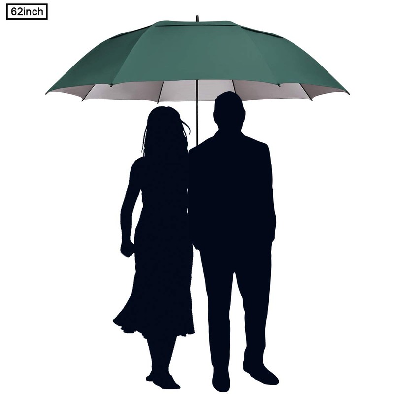 G4Free 62 inch Extra Large Windproof Golf Umbrella Auto Open