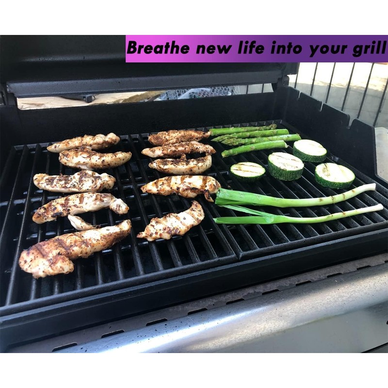 Uniflasy 15 inch Grates for Weber Spirit 200 Side Control