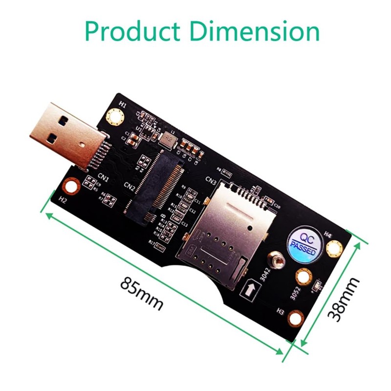 Byttlerom 1Set NGFF Module to SIM with USB 3.0 3G/4G/5G