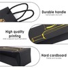 dellyy Wine Carrier Bag, black, 36*12*10CM, Wine Carrier Bag