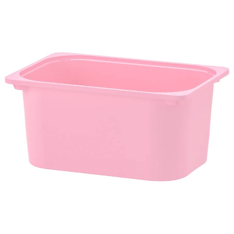 TROFAST Storage Box, Pink; 16 ½x11 ¾x9 ", Stackable Containers/Bins/Baskets,