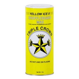 Zieglerworld Triple Crown Yellow Ice II Medium-Fast Speed Shuffleboard Powder (6 Pack)