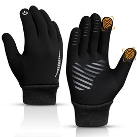 WFX Winter Gloves for Kids, Windproof Thermal Sports Gloves for Boys & Girls, Anti-Slip Touch Screen Snow Gloves for Cycling, Running, Hiking, Skiing & Outdoor Play (Ages 3–12)