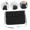 Operitacx Küchenarbeits Schürze mit Taschen Unisex Verstellbare Multifunktionale Schürze Schwarzem