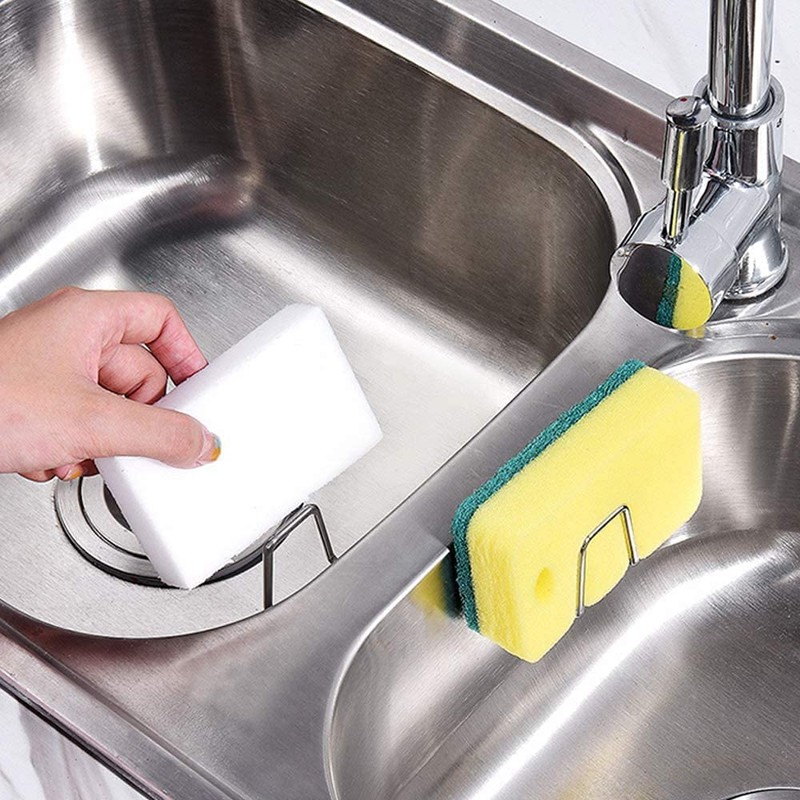 Baoswi Sponge Holder Sink Caddy for Kitchen Accessories - SUS304