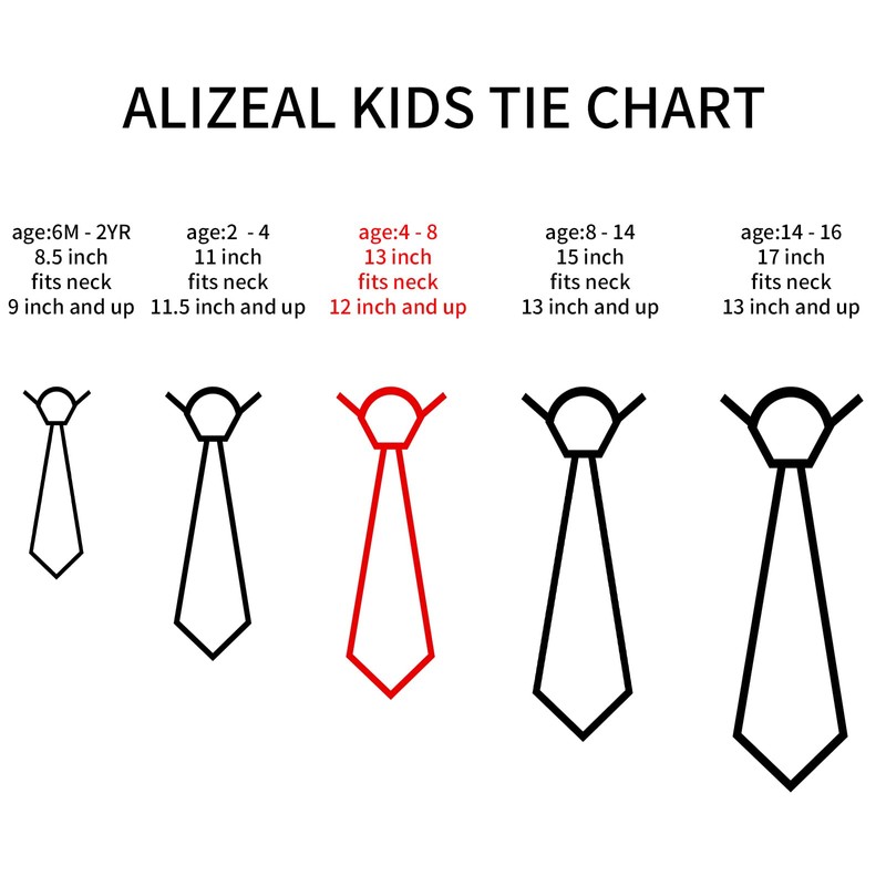 Alizeal Boys 13inches Length Flower Pattern Neckties, Black+Gray
