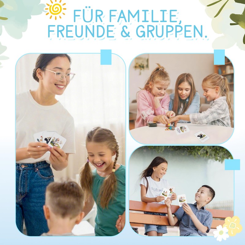 48 Conversation Cards for Children from 4 Years