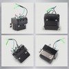 Winch Solenoid Relay, Black Heavy Duty Electric Contactor ATV UTV's