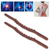 2Pcs Wooden Scraping Stick 10 Massage Dots Large Contact Wooden