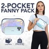 A5000 - FP-1 pok-Rave- PARENT, Silver, One-Size, Fanny Pack