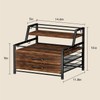 Homsorout Coffee Syrup Rack Organizer - 4-Tier 8 Syrup Wine