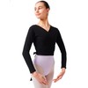 tanzmuster girls´ ballet wrap cardigan 'Mandy' - made of soft