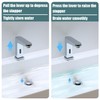 4pcs Pivot Rod Replacement, Sink Drain Parts with 2pcs Plug&2pcs