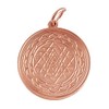 Copper Shri Yantra Pendant Approx 30mm