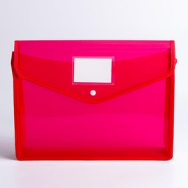 b Organizador de documentos con botón, bolsa de documentos transparente impermeable, carpeta de archivos ampliable con letra A4 para organización de  