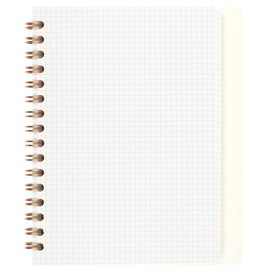 Maruman Septcouleur Lab Notebook, 5.98 x 4.57 Inches (A6), 3mm square grid, 100 sheets, Sunny Yellow (N769-04)