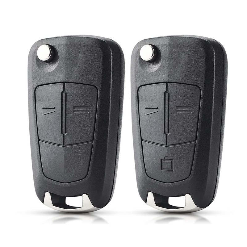 Car Remote Key Shell Case Flip Key Replacement Compatible with
