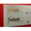 Unbranded Frankenstein Waterslide Guitar Headstock Decal Gold Metallic 2 per