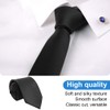 LuLiyLdJ Ties for men, tie black, black tie men, tie