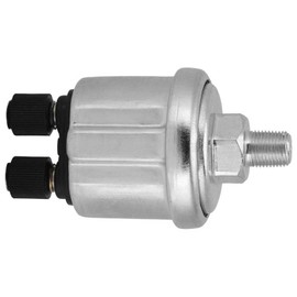 Oil Pressure Sensor Replacement, Oil Pressure Transmitter Unit 1/8" NPT Threaded Unit 0-10Bar for VDO Pressure Gauge Pressure Sensor