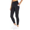 Zobha Women's Standard Easy High Rise Endurance Deluxe Pocket Legging,