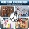 Garage Hooks Wall Mounted, 4 Pcs Heavy Duty Garage Hanger,