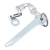 AB Tools Flat Cotter Pin & Chain 115mm for Trailer