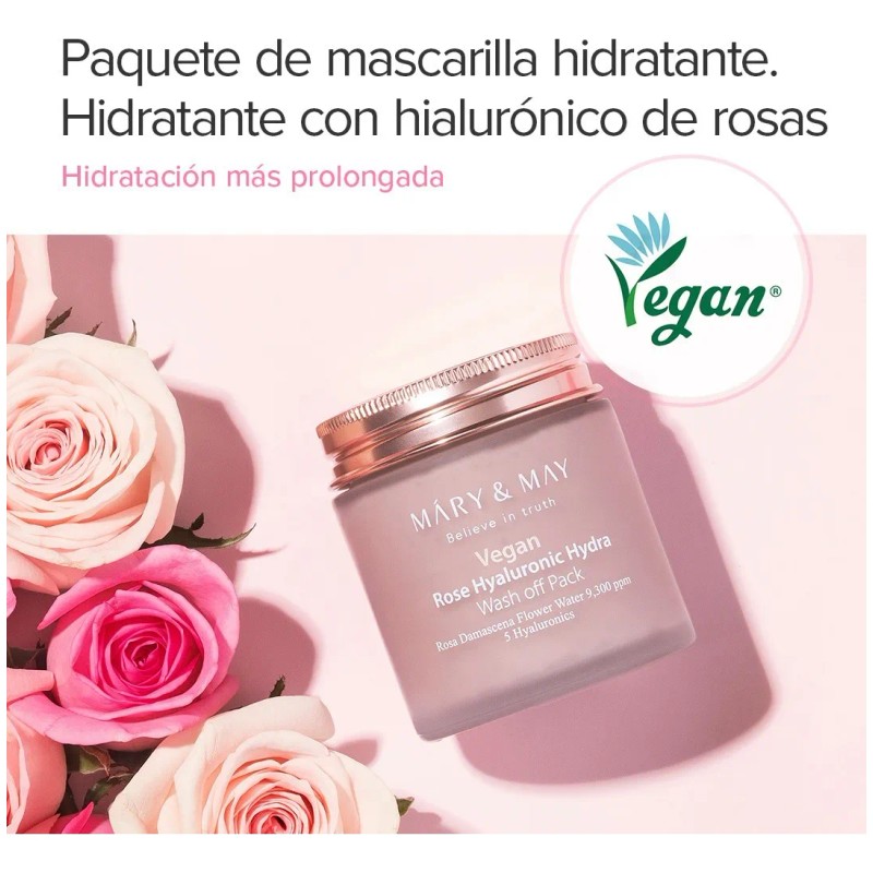 Mary&may Rose Hyaluronic Hydra