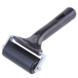 Brayer de Goma Suave, Aplicación de tinta de pincel de pintura Arte Craft Pintura al óleo Herramienta de pintura Pincel Pincelado Anti -skid Tarra de construcción Herramienta para fondos Negro (6cm)