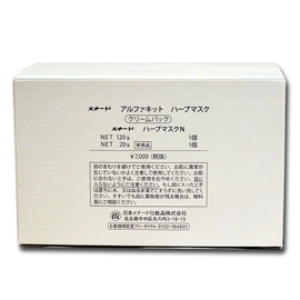 Menard Alpha Kit Herb Mask 4.2 oz (120 g) + 0.7 oz (20 g) White
