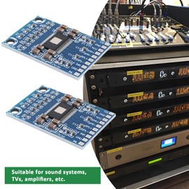 Create idea 2 x TPA3116D2 Amplifier Board XH-M562 Digital Audio Amplifier 2 x 50 W Dual Channel for Speakers