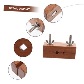 Hohopeti Engraved Seal Tool for Stone Carving Compact Carving Clamp Unique Hold Design for Beginners and Enthusiasts for Projects and Crafting