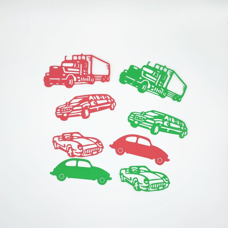 Metal Cars Convertible SUV Die Cuts Cutting Dies Embossing Stencils