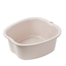 Foot Soak Tub Foot Soaking Bath Basin Large Foot Soaking Tub Foot Bath Spa Basin Foot Spa Massage Basin Foot Bath Bucket for Soaking Foot,Toe Nails, and Ankles,Pedicure Beige