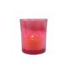 Glass Fifteen Hour Votive Candle Cup - Set of 4