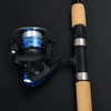 VILTAGE Fishing Rod Set (Compact Rod Spinning Reel) Rod Total