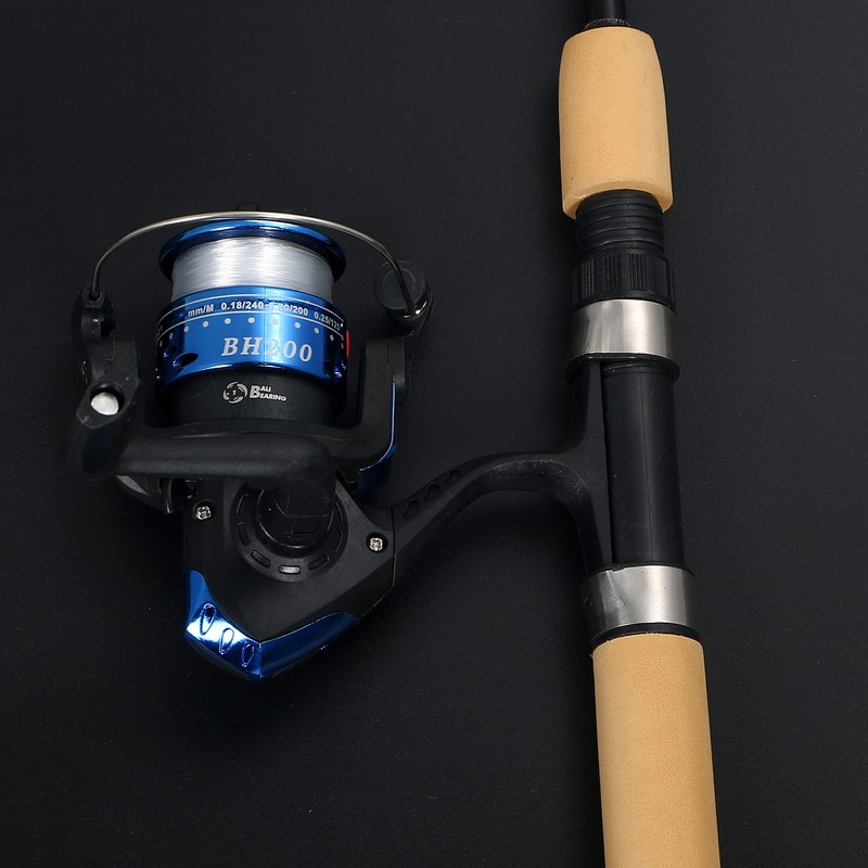 VILTAGE Fishing Rod Set (Compact Rod Spinning Reel) Rod Total