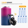 Kerilyn Insulated Gallon Jug with Handle, One Gallon, 128oz Stainless