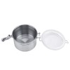 Airtight Coffee Container, Stainless Steel Coffee Container with Cover for