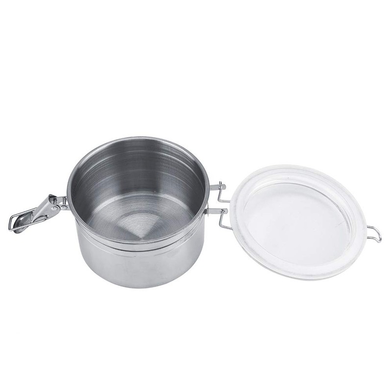 Airtight Coffee Container, Stainless Steel Coffee Container with Cover for