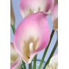 Mini 15" Artificial Calla Lily 10 Stem Bridal Bouquets Artificial