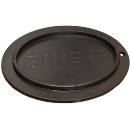 New Black Universal Diamond Grip Easy To Store Motorcycle Motorbike Side Stand Support Pad Puck Puk Puc For Grass, Tar And Other Surfaces BSPOVAL