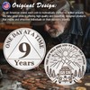 IELCJJ 9 Year Sobriety Coin - One Day at A